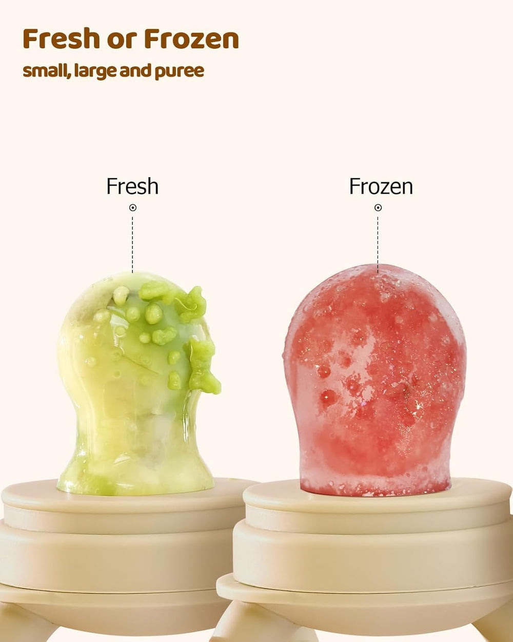 ChooKaChoo dual-sized nipples support baby comfort during early meals.