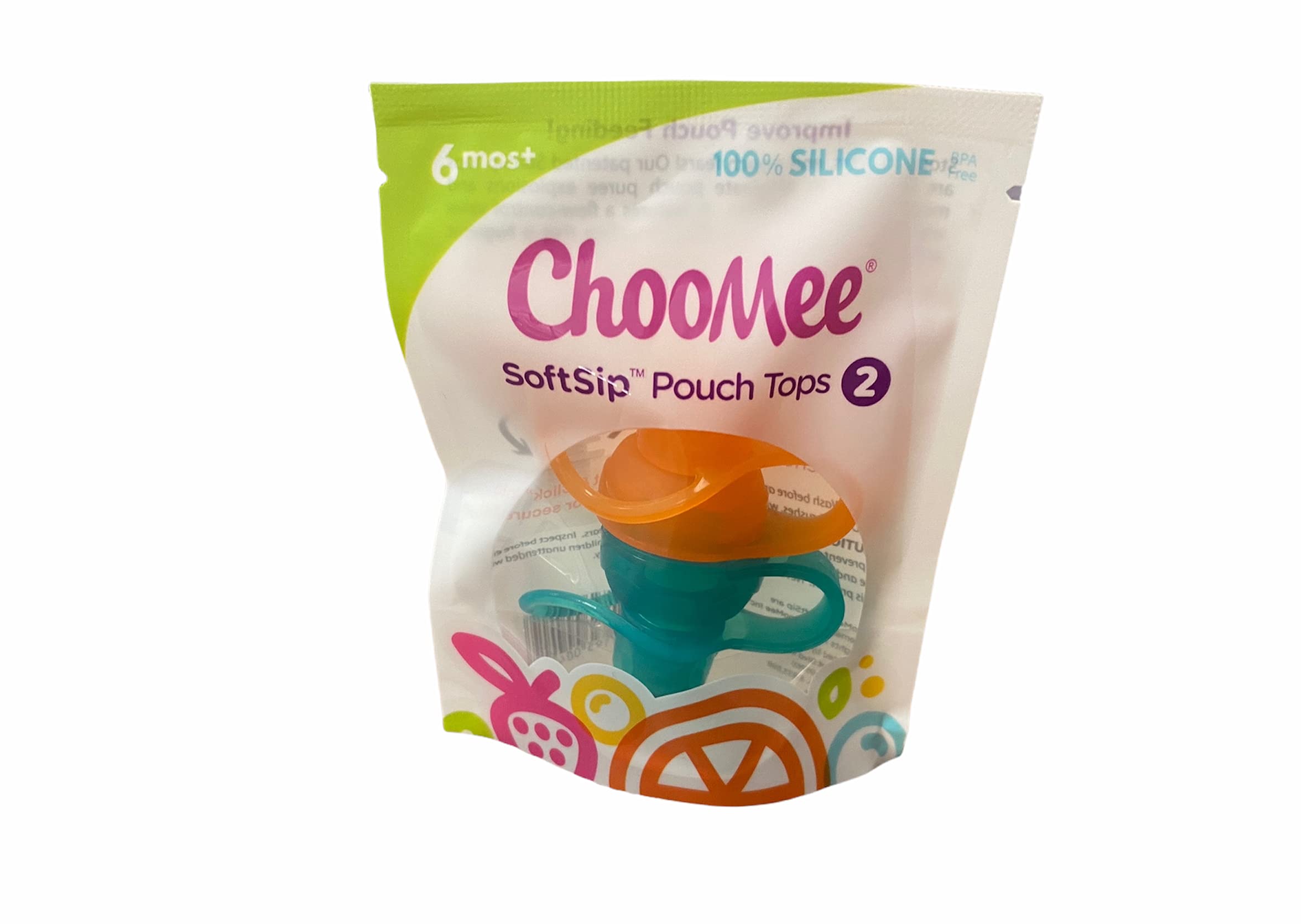 ChooMee SoftSip Top compatibility with snackpack pouches extends versatile use.