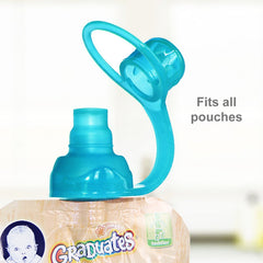 ChooMee wide bottom zipper opening shown for easy filling and thorough cleaning.
