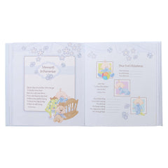 Christian Art Gifts pockets inside provide space for keepsakes and tiny mementos