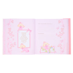 Christian Art Gifts memory book inside pockets for keepsakes