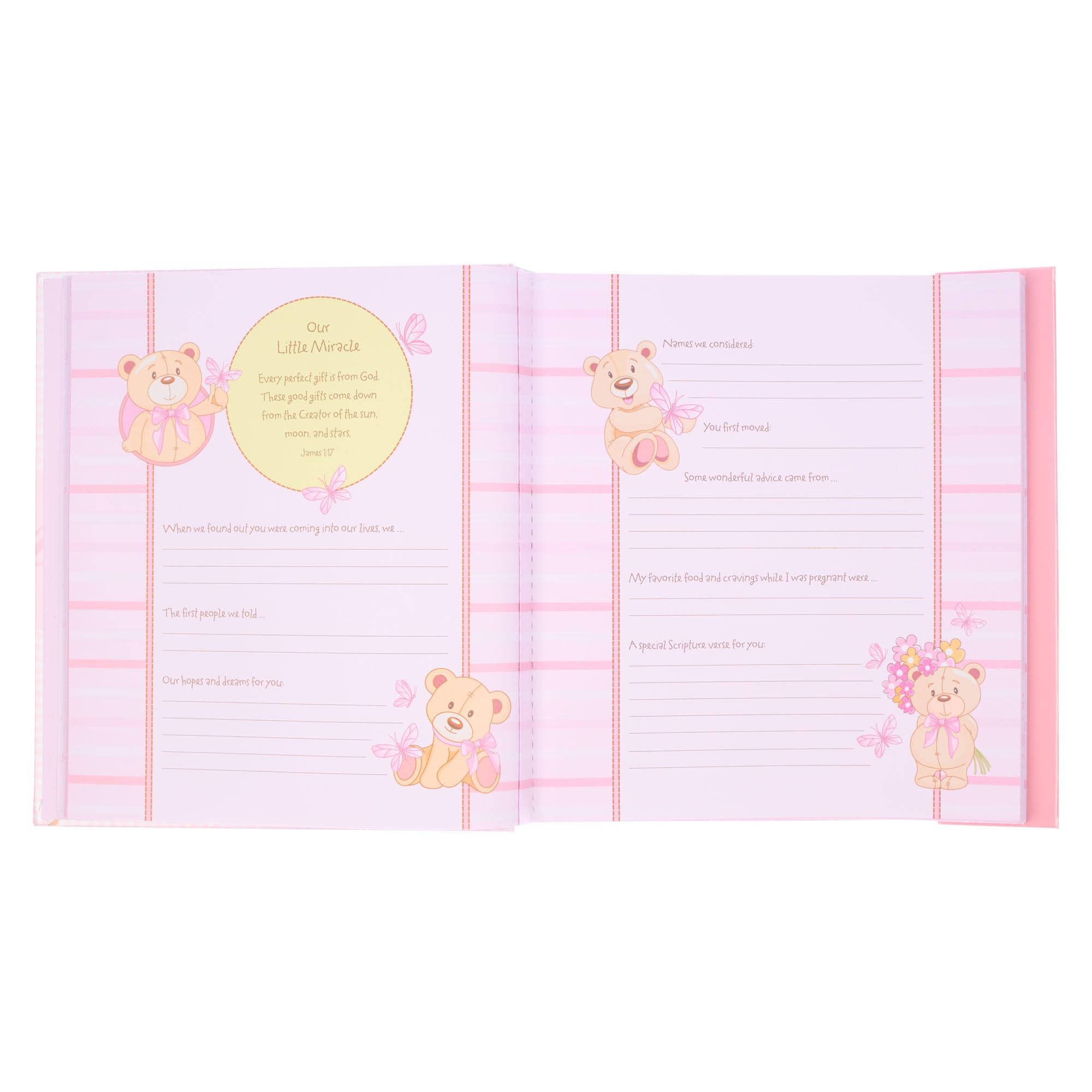 Christian Art Gifts prompted pages help busy parents journal moments