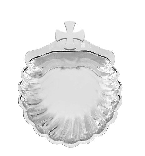 Christian Brands baptism shell engraving-ready gift-boxed keepsake for baptism remembrance.