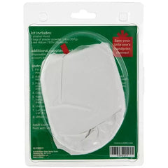 Christmas Crafts plaster handprint ornament plaster powder ready for easy, durable crafting.