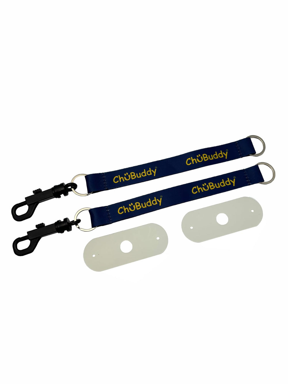 CHU-BUDDY Chubuddy navy holders pair keeps chewables organized for mess-free sensory play