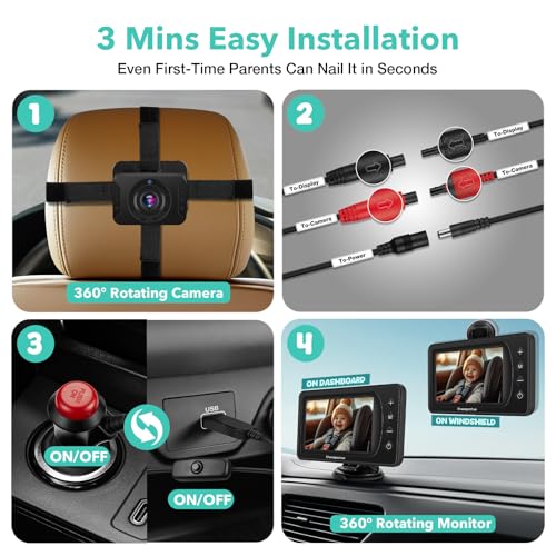 Chuanganzhuo S100U-included-accessories complete mount kit for tidy installation.