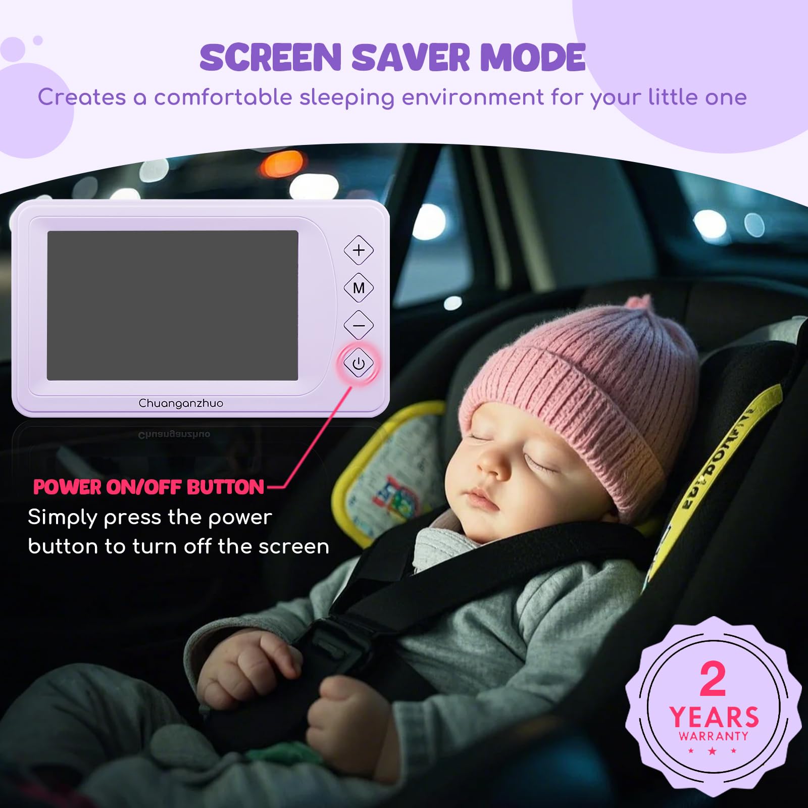 Chuanganzhuo USB-powered setup enables quick in-car viewing.