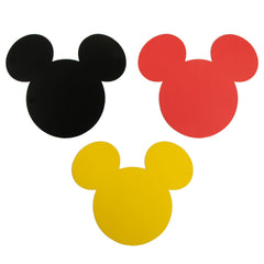 CHuangQi Mickey heads wall stickers wide shot create quick, playful party decor on walls