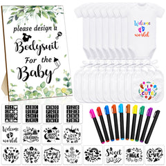 Chuarry diy baby bibs decorating kit overview for personalized gifts