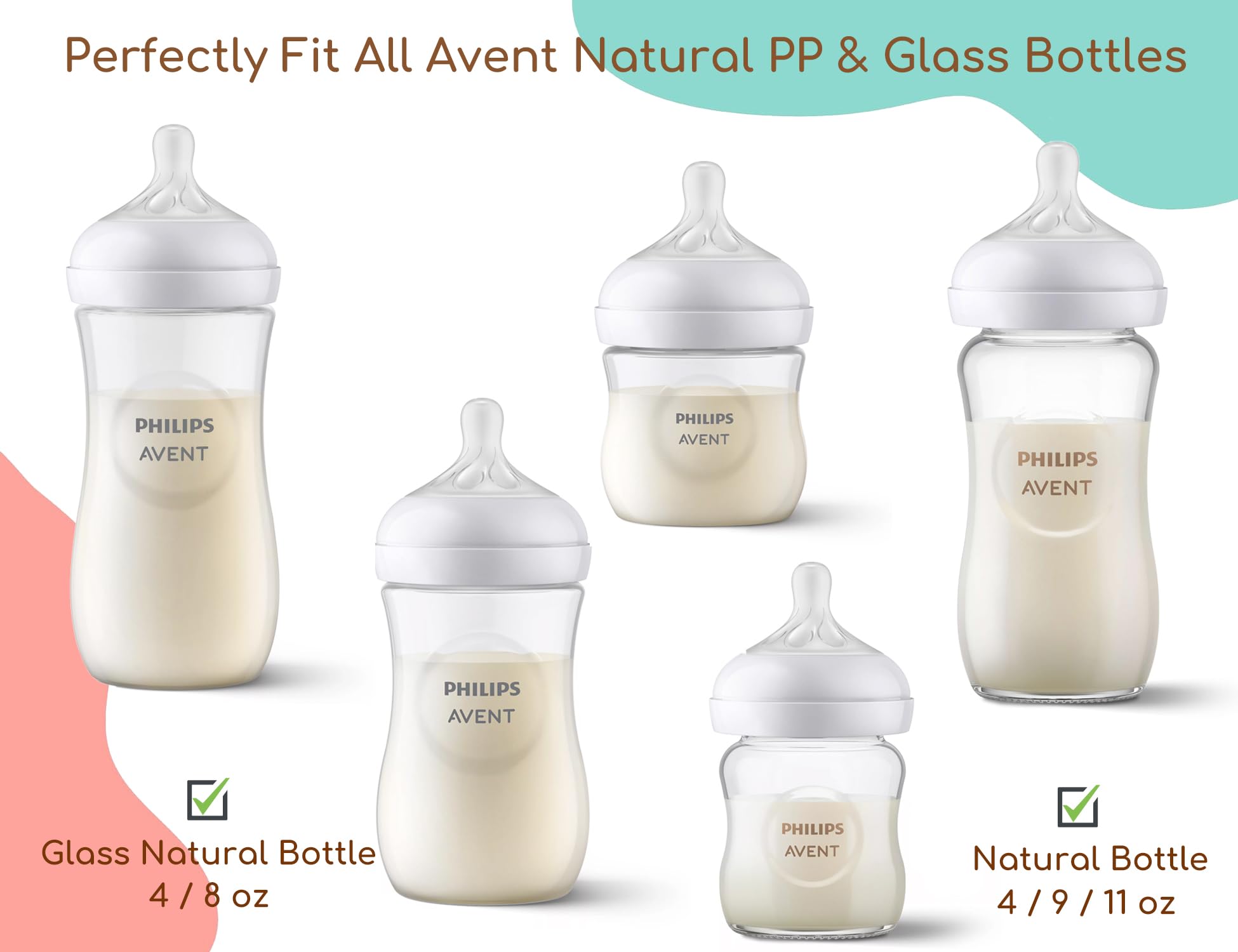 CHUBBIEE bottle handles are dishwasher-safe for quick cleaning.