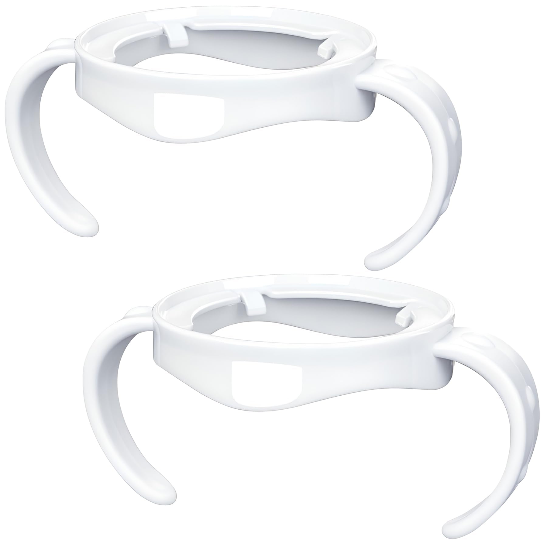 CHUBBIEE Avent bottle handles with soft grip for easy, independent feeding.