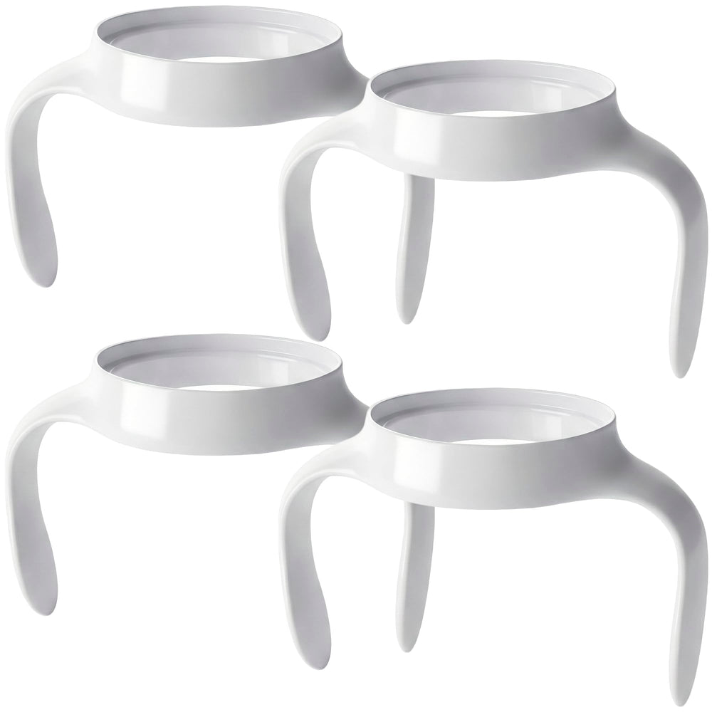 CHUBBIEE baby bottle handles with soft ergonomic grip for easy grasp.
