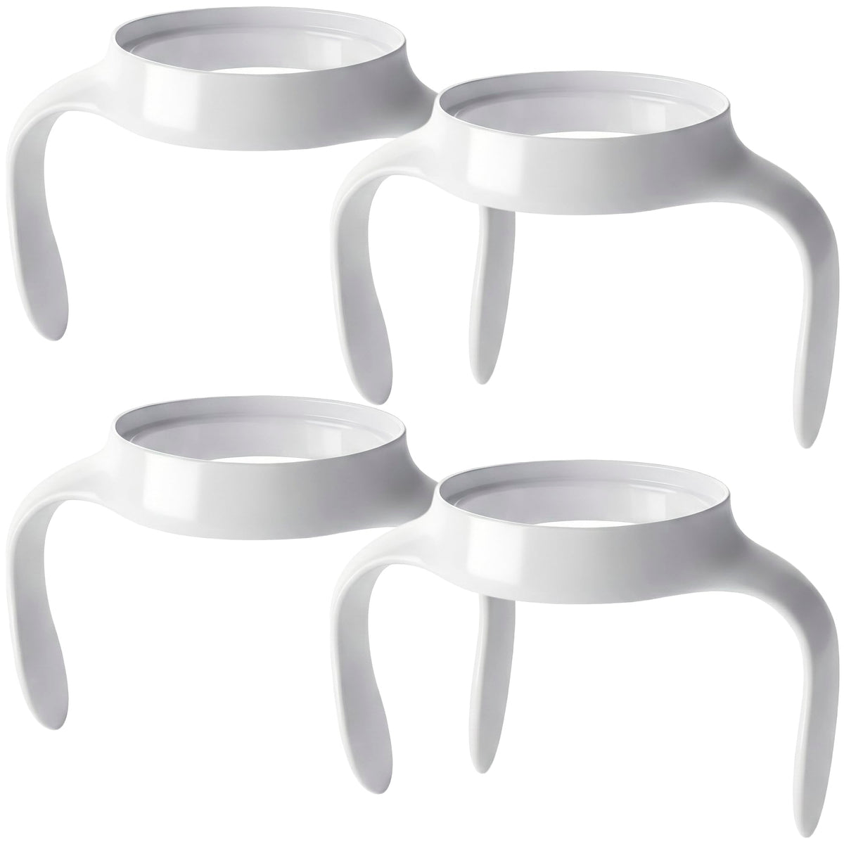 CHUBBIEE baby bottle handles with soft ergonomic grip for easy grasp.