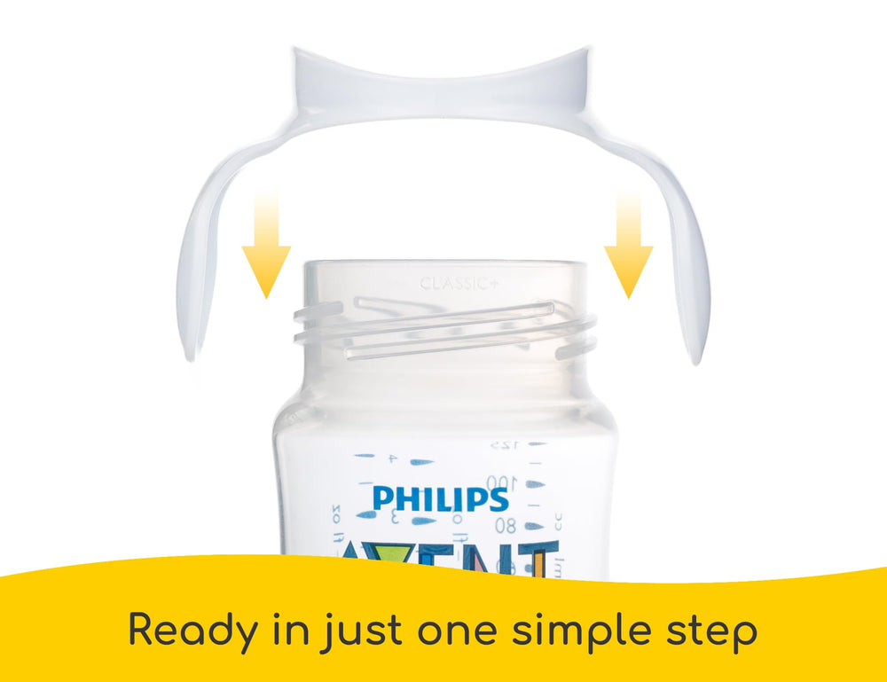 CHUBBIEE compatibility notes fit 4oz, 9oz, and 11oz Avent bottles.