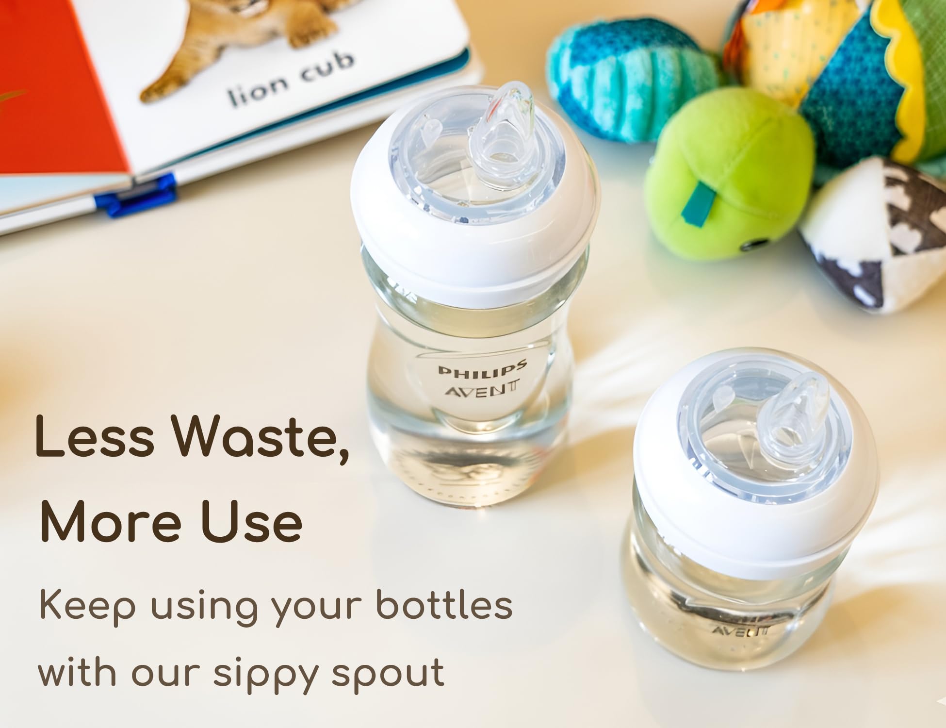 CHUBBIEE grow-with-me transition supports baby bottle to cup learning
