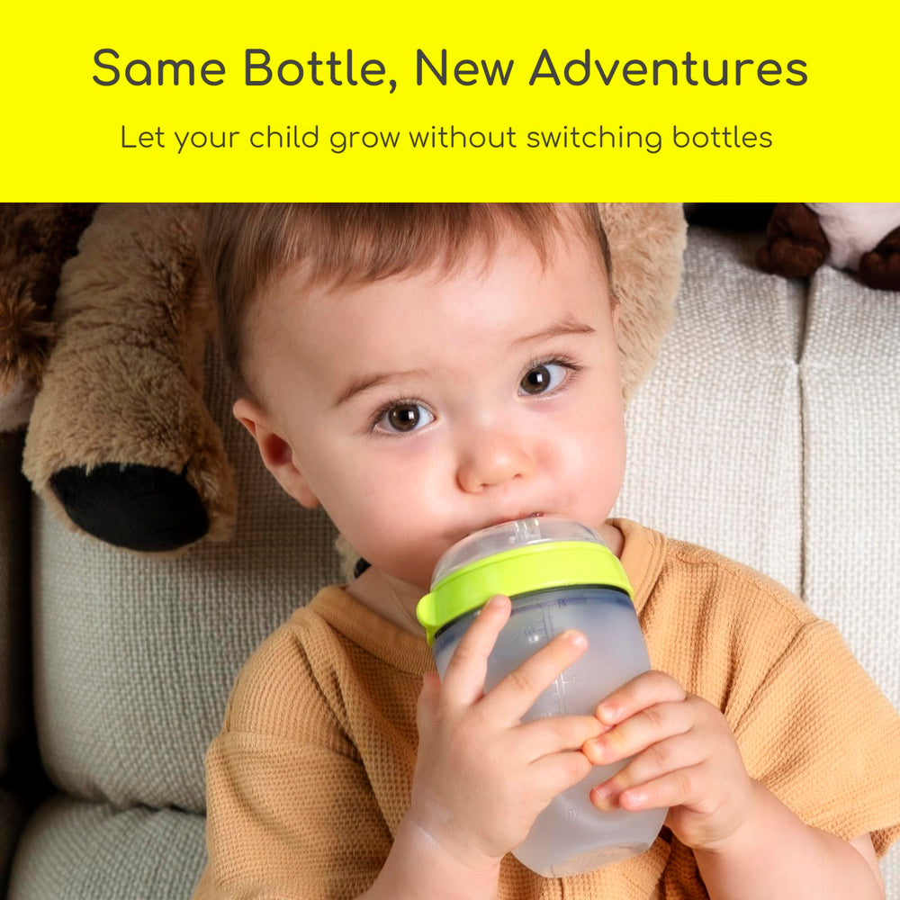 CHUBBIEE 9m+ compatible tips support independent sipping milestones