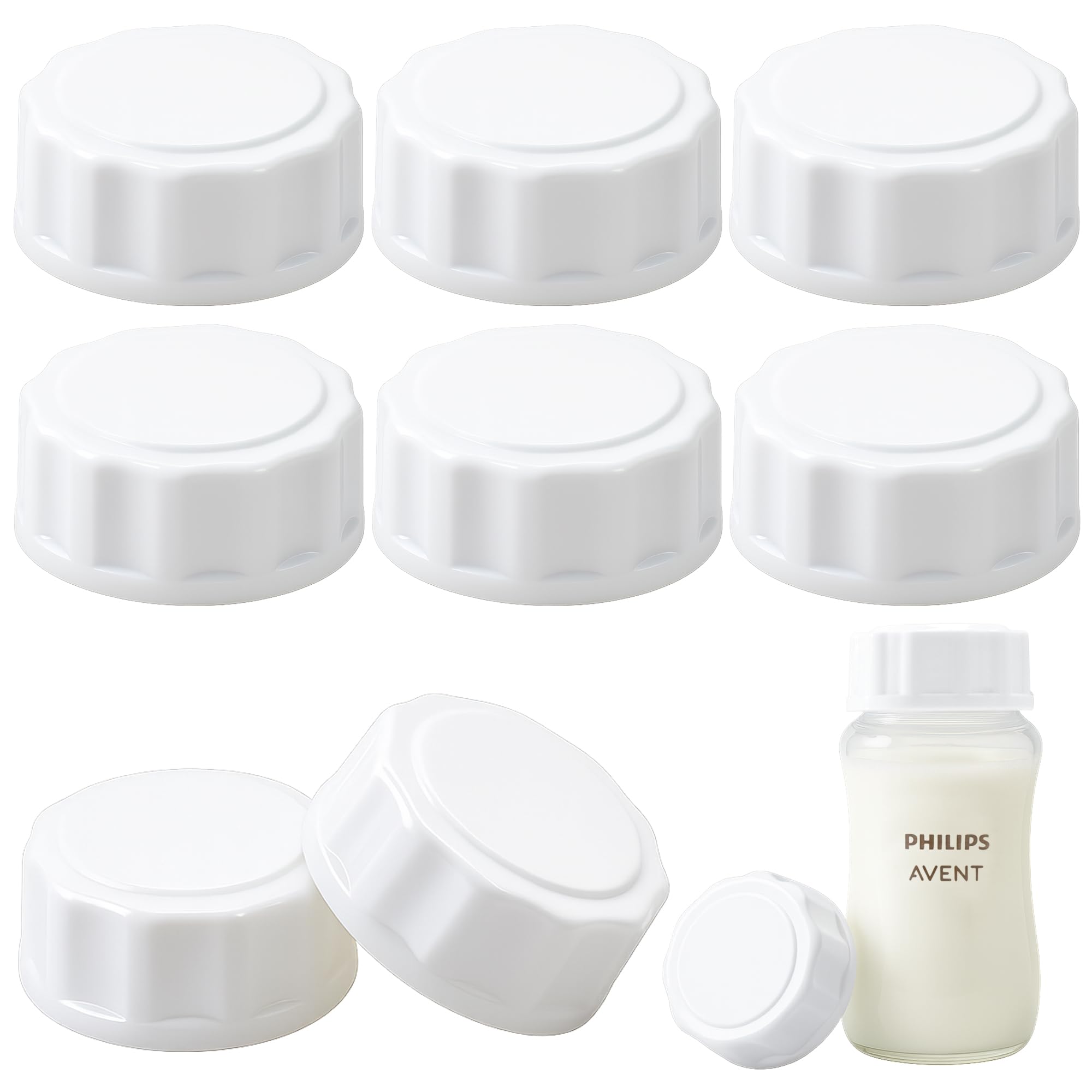 CHUBBIEE travel cap bottle lid for on-the-go feeding and secure seals