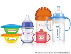 CHUBBIEE write-on-labels-easy-3-step show fast, mess-free labeling for busy parents.