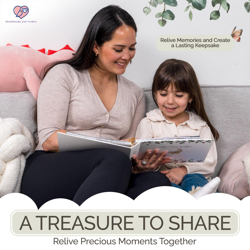 ChubCheeks and Tickles open layout makes notes and photos easy