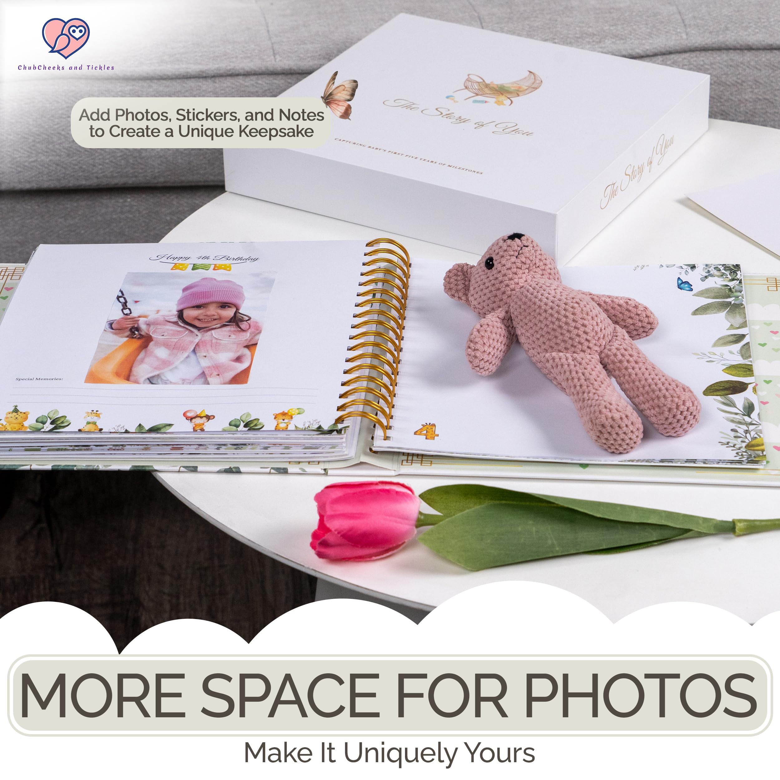 ChubCheeks and Tickles keepsake slip box keeps memories organized