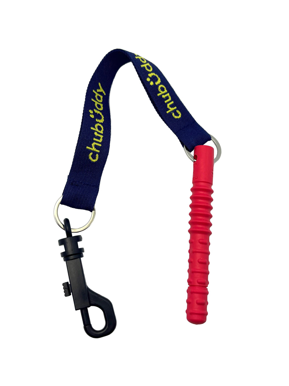 Chubuddy Tube Zilla clip-on holder keeps chews accessible