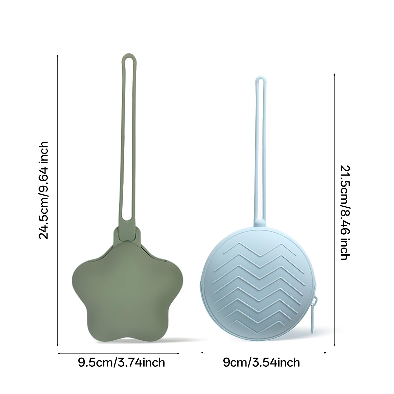 ChufanMomsil versatile holder organizing lip balm and keys alongside pacifiers