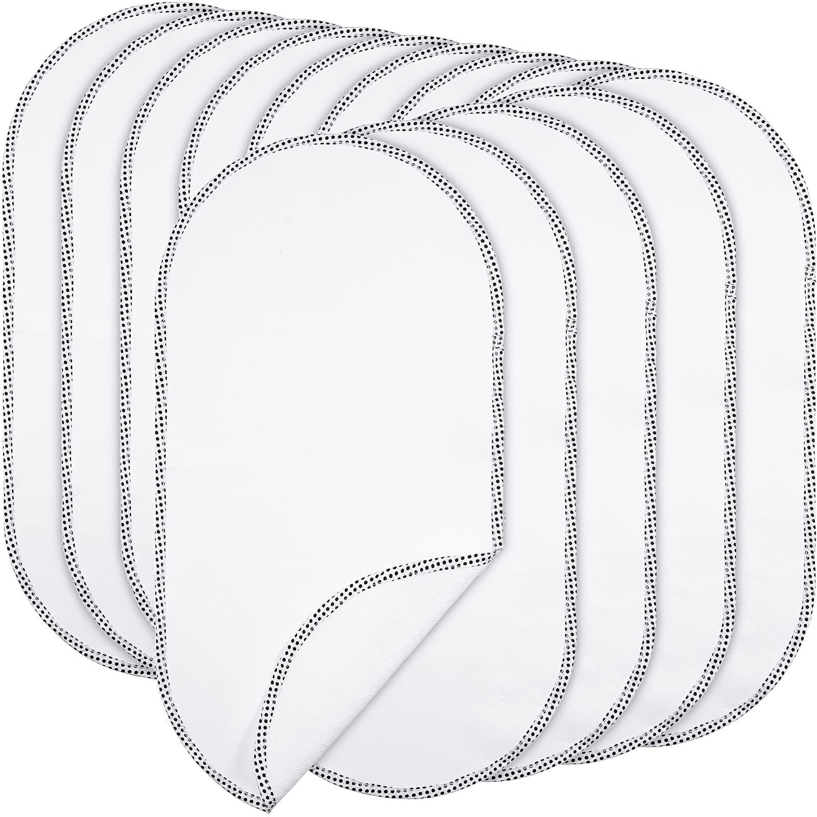 Chumia 12-pack changing pad liners pack shot shows ample supply for daily baby changes.