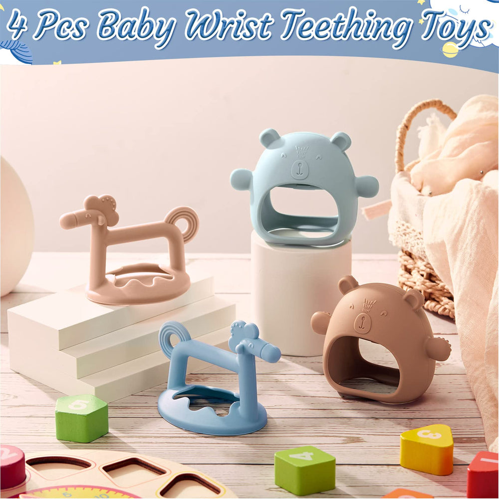 Chumia baby-teether-holding-on-the-go demonstrates portable soothing toy