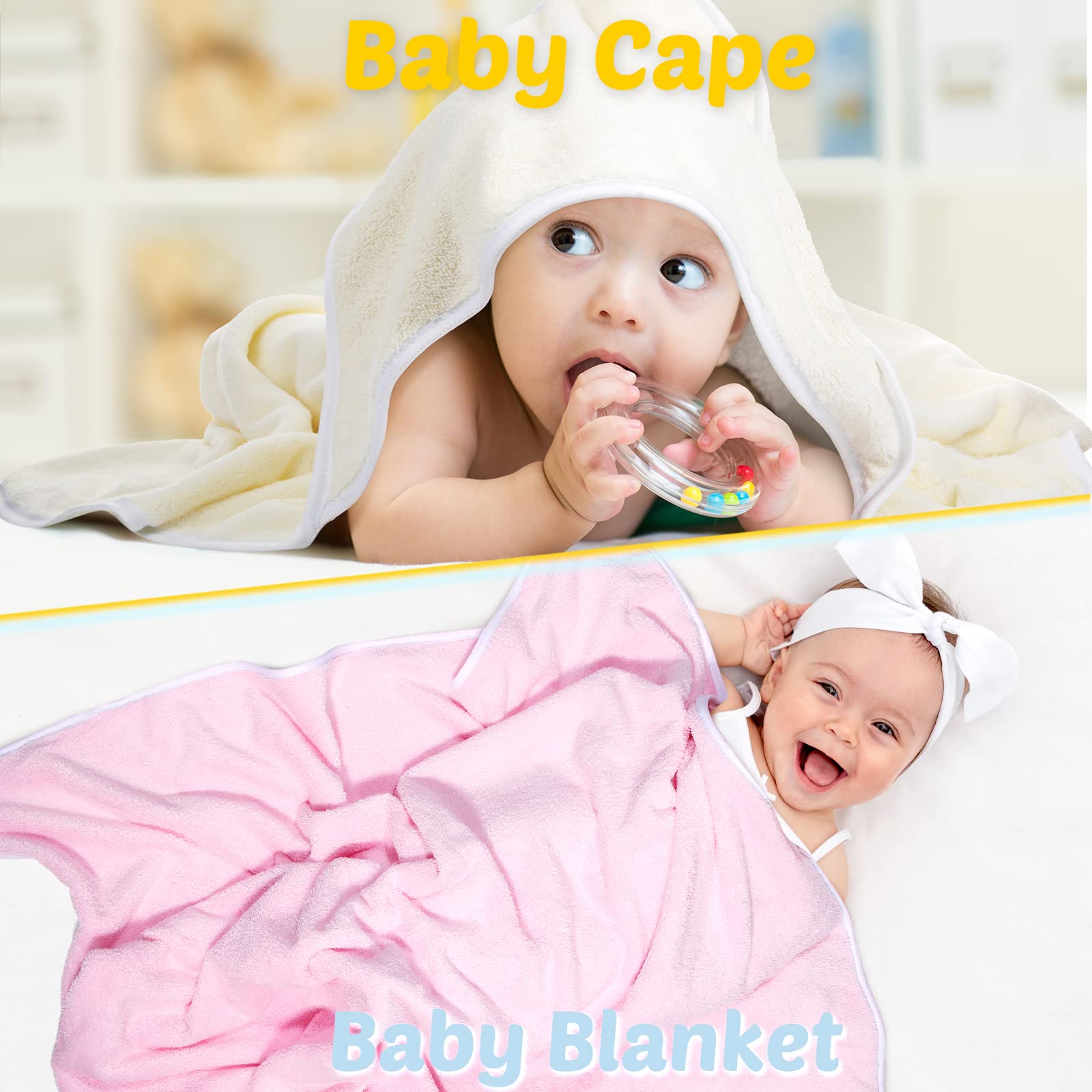Chumia hooded towel wrapped around infant during bath time snuggle.