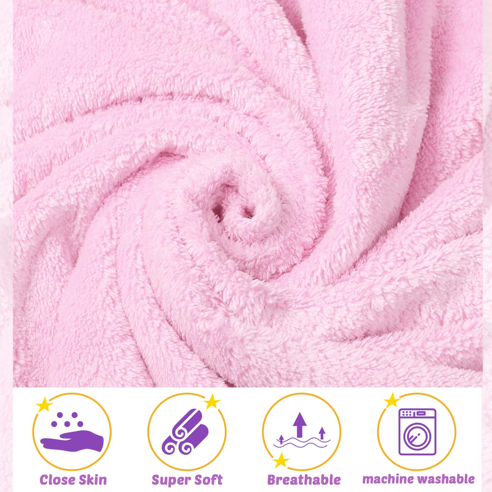 Chumia bath towel 30x30 hooded size offers full-body wrap for infants.