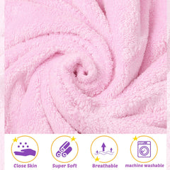 Chumia bath towel 30x30 hooded size offers full-body wrap for infants.