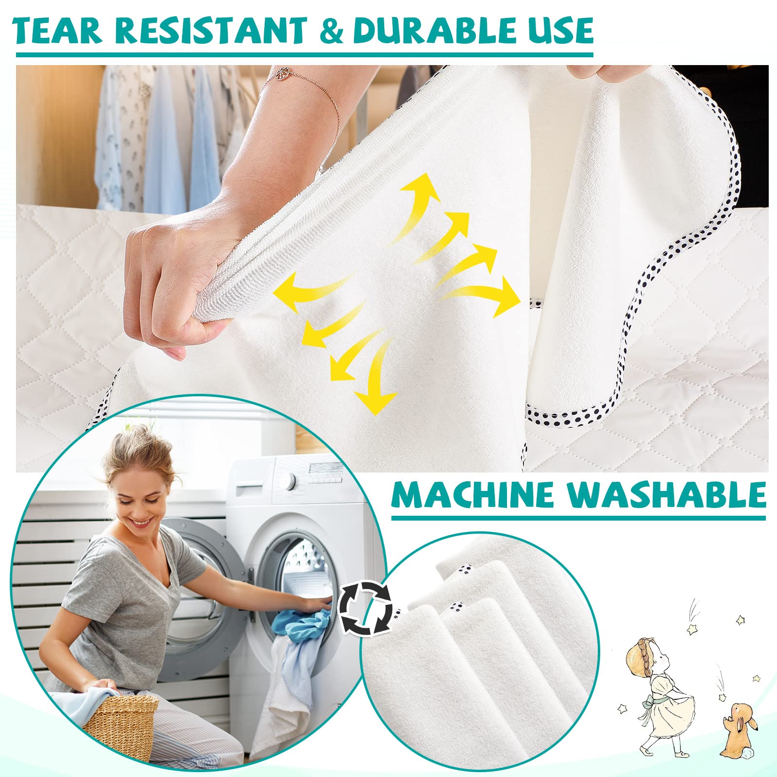 Chumia foldable portable design demonstrated for travel-ready changing.