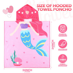Chumia hooded towel close-up showing soft absorbent fabric.