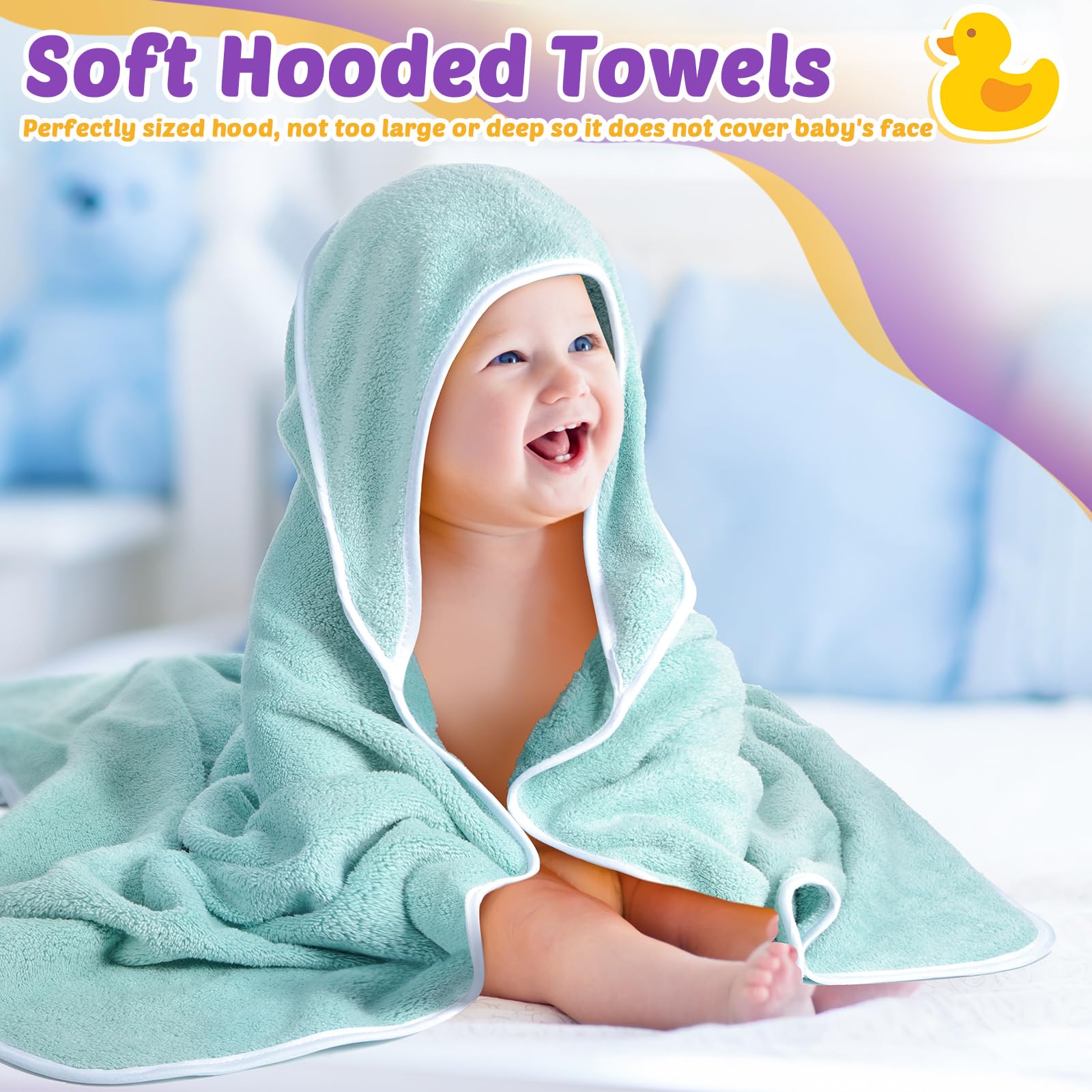 Chumia hooded towel focuses on drying the head and body efficiently.