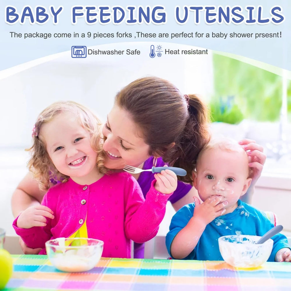 Chumia rounded-tip design reduces fuss while encouraging independent eating.
