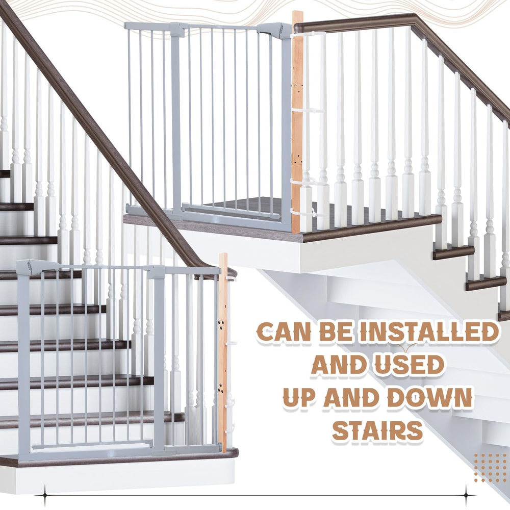 Chunful 2-pack includes essential components for quick installation and versatile use around stairs.