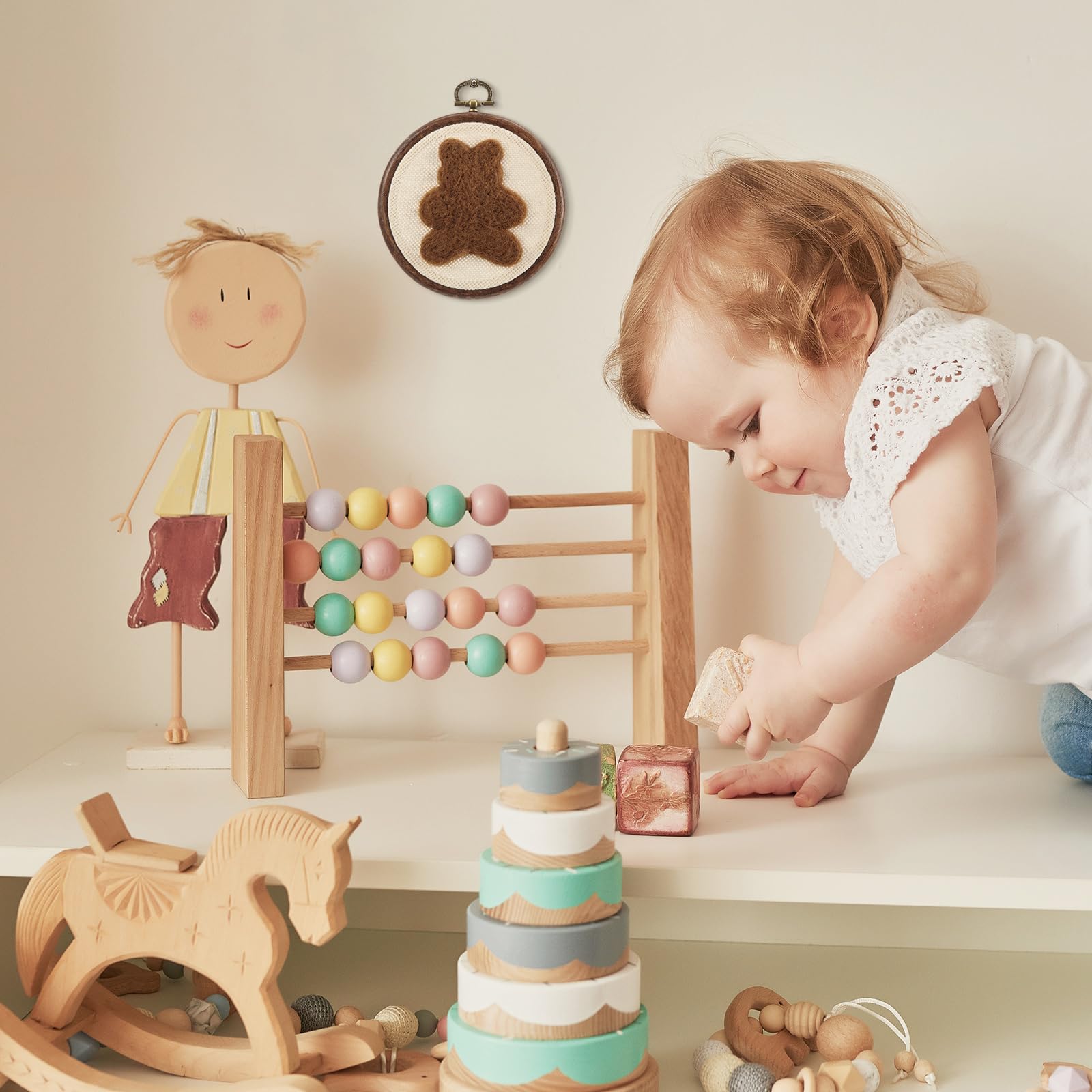 Chunful animal nursery wall decor bear design enhances thematic collections