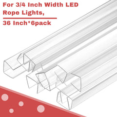 Chunful clear U-channel close-up highlights smooth, precise fit.