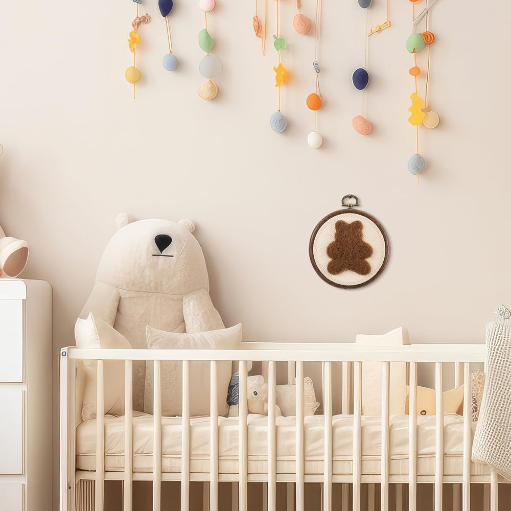 Chunful felted bear wall art gift-ready packaging ideal for thoughtful housewarming