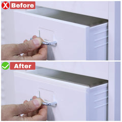 Chunful shelf-edge protection strip adds a clean decorative finish.