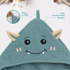 Chungie embroidered towel from the set shows durable, distinctive detail.