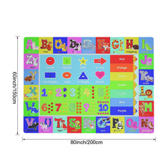 Chunsemeiju mat features non-slip back for safer toddler playtime
