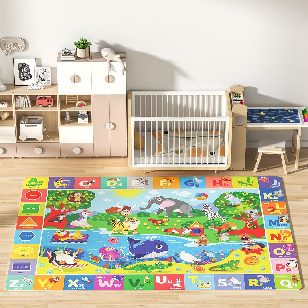Chunsemeiju waterproof mat is easy to wipe clean after spills.