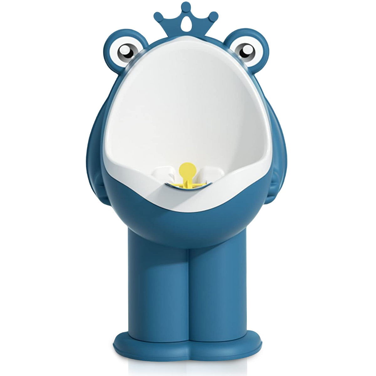 Chussaanj Frog Pee Training wall-mount urinal, adjustable height for kids.