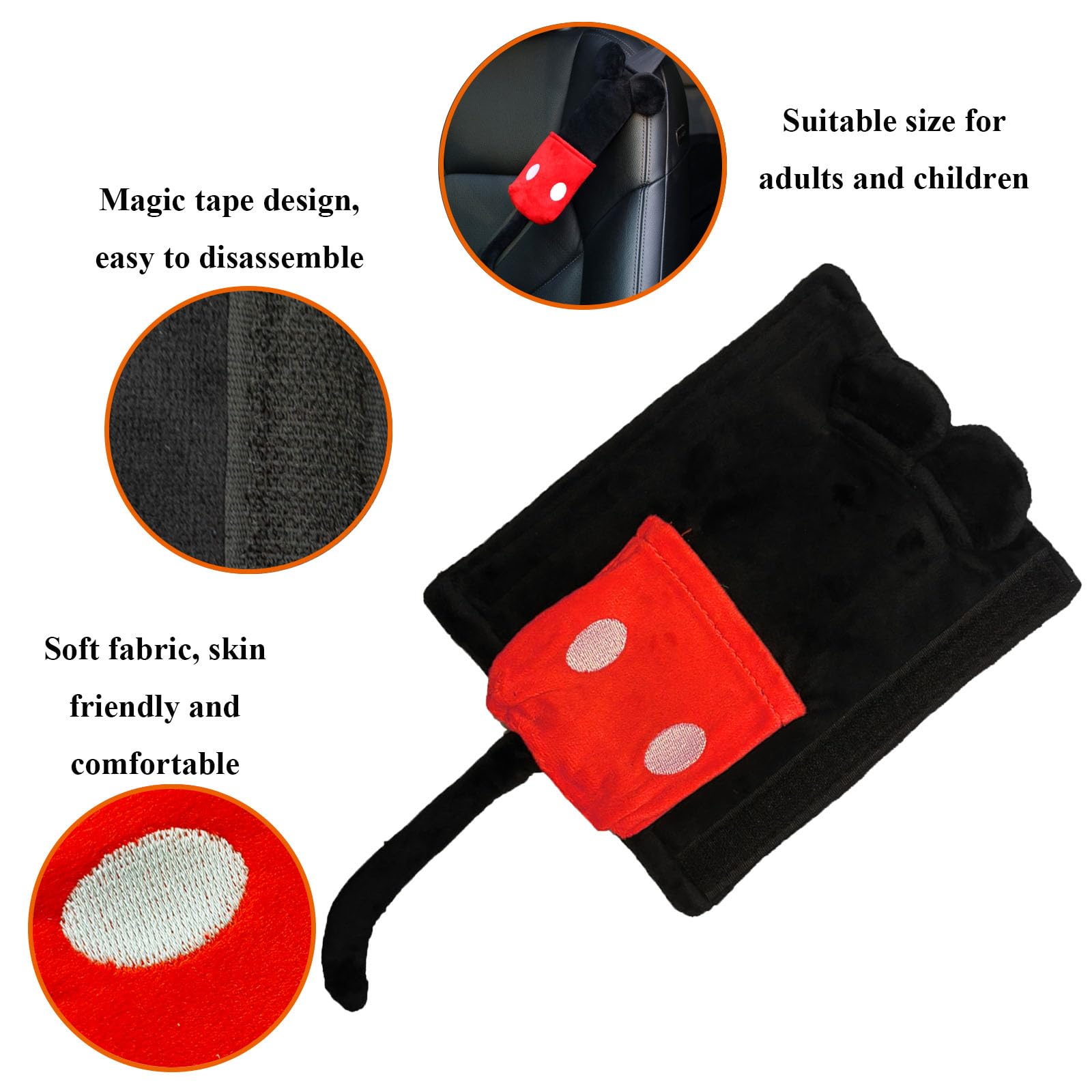 CHYDST washable belt pad stays clean with gentle care