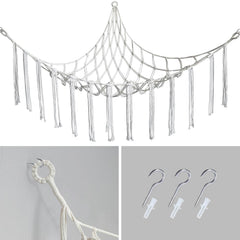 CHYODECOR boho fringes handweaving design adds decorative touch to any room.