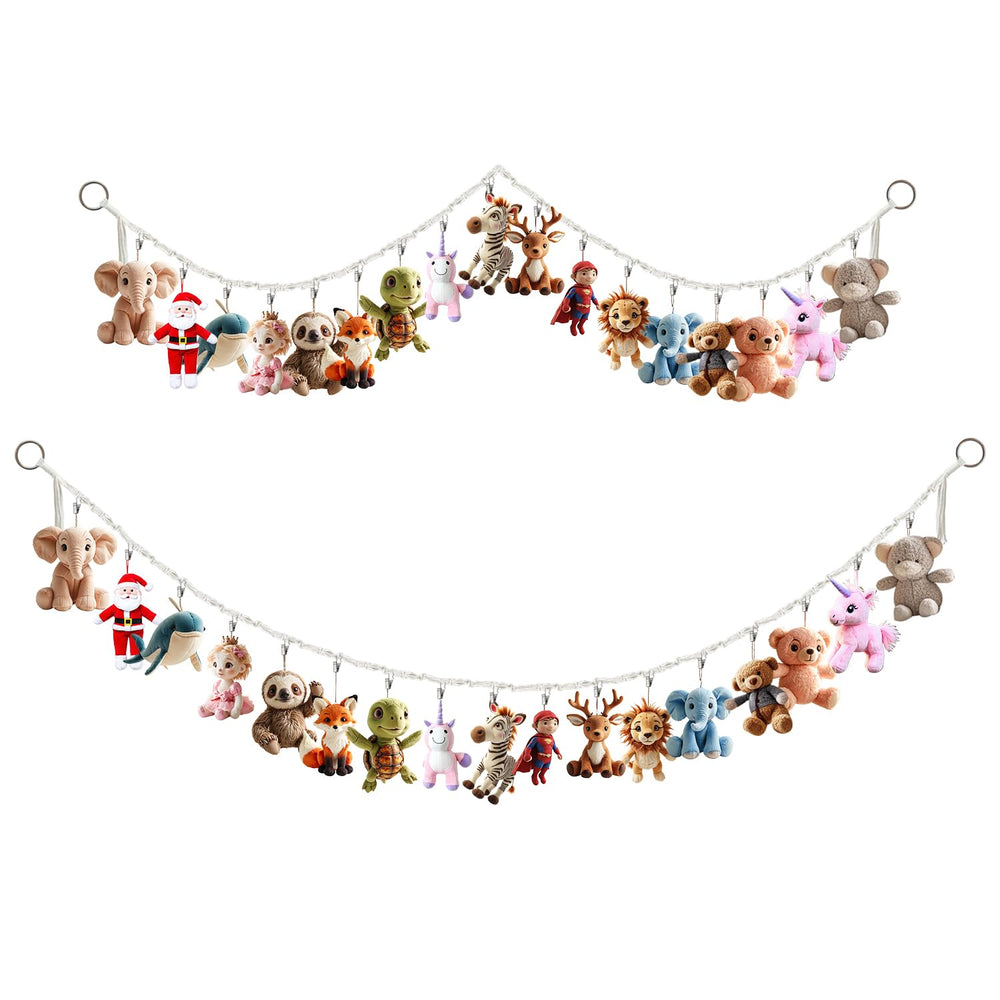 CHYODECOR hanging chain with tassel ends adds colorful nursery decor.