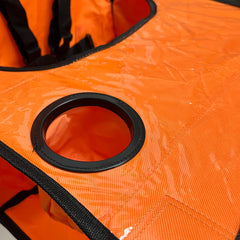 ciao! baby five-point harness ensures secure seating during outings