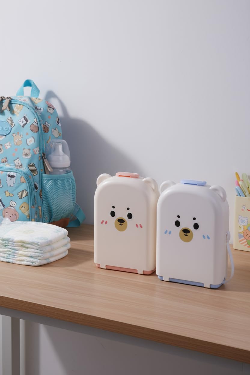 Cicike travel-cleaning-kit compact design fits in diaper bags perfectly