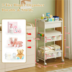 cidaziya 3-tier mesh pockets view emphasizing breathable small-item storage